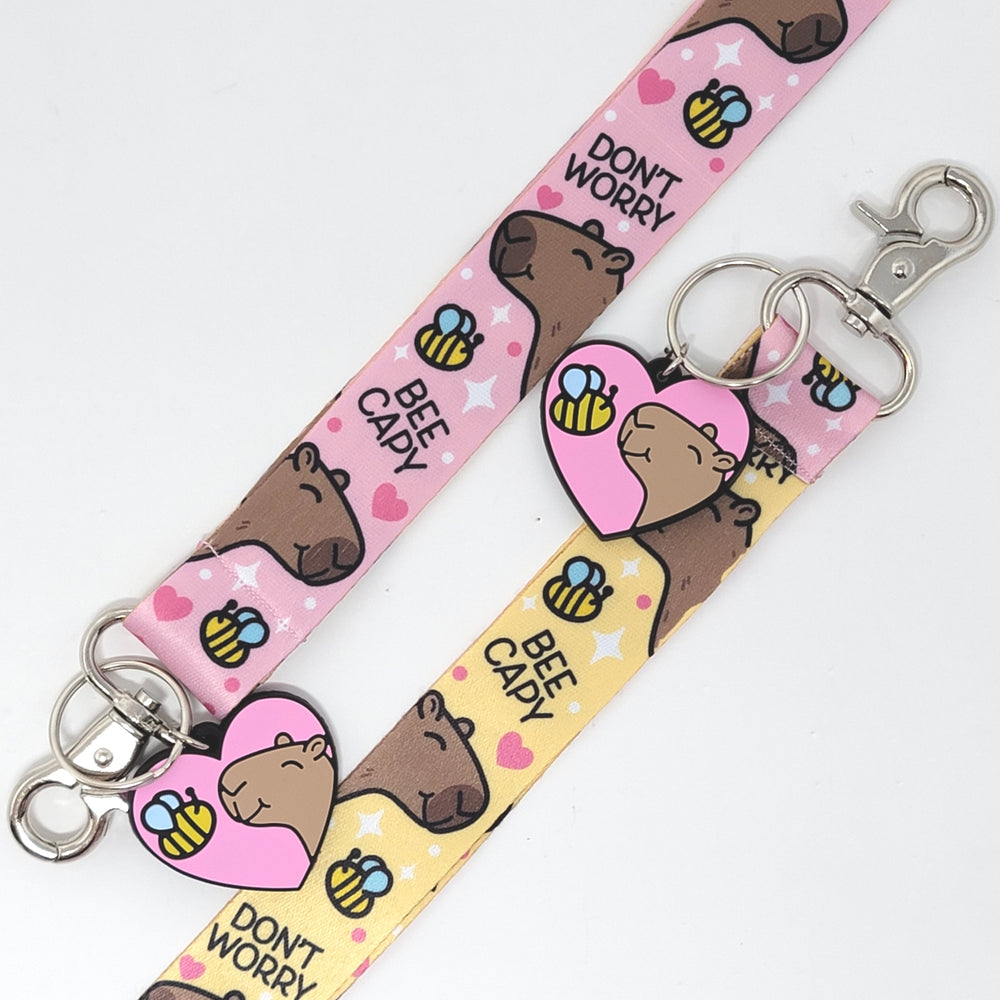 Don't Worry, Bee Capy Lanyard