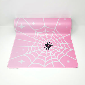 Spooky Spider Desk Mat
