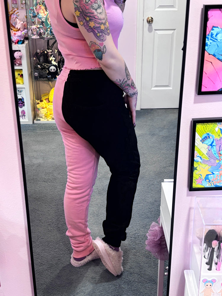 LIMITED EDITION Pink & Black Monster Baby Lounge Pants