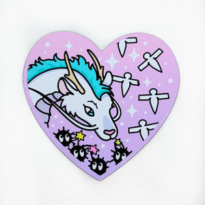 Dragon Haku Heart Magnet