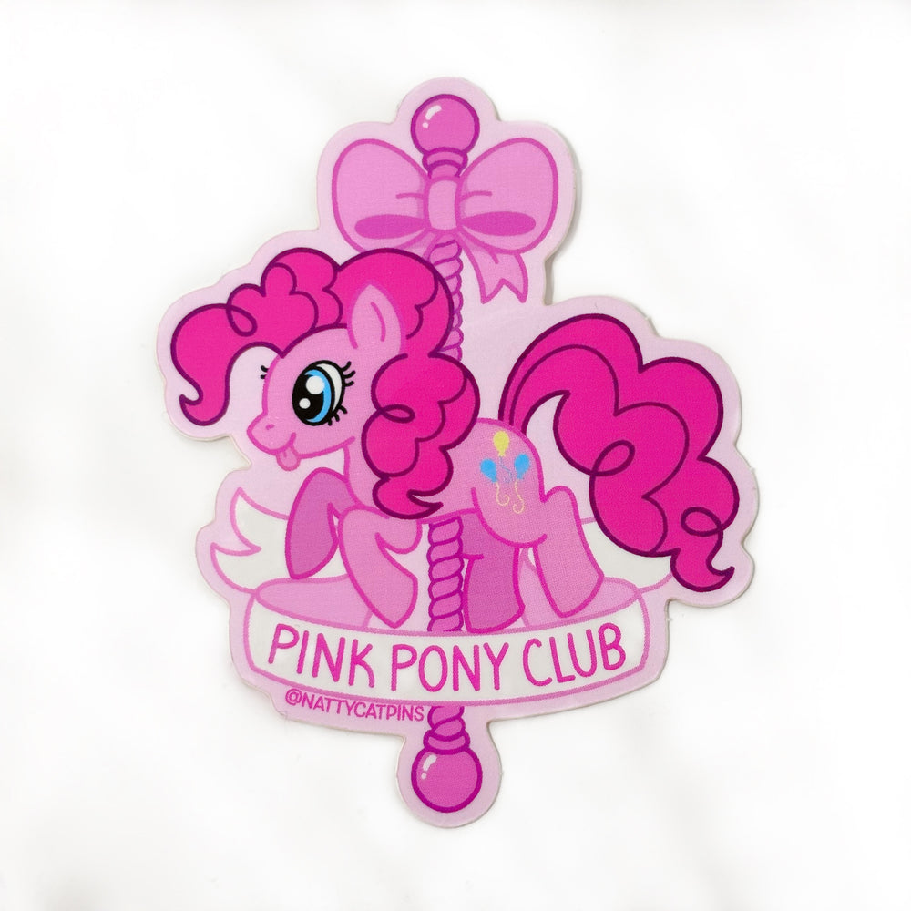 Pink Pony Club Sticker