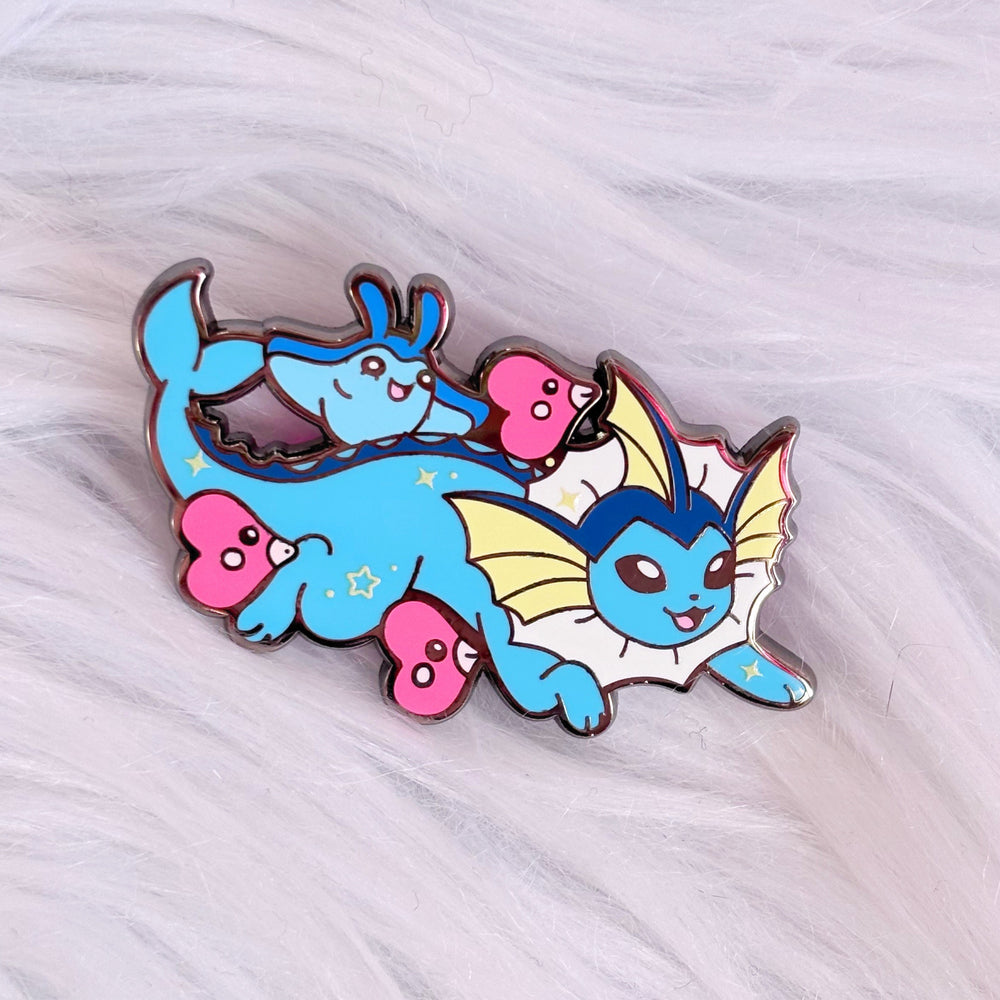 A Lovely Swim Enamel Pin
