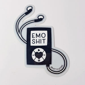 Emo Shit Sticker