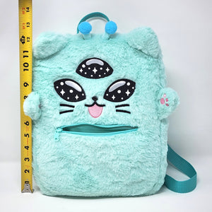 
            
                Load image into Gallery viewer, PRE-ORDER Alien Kitty Plush Backpack
            
        