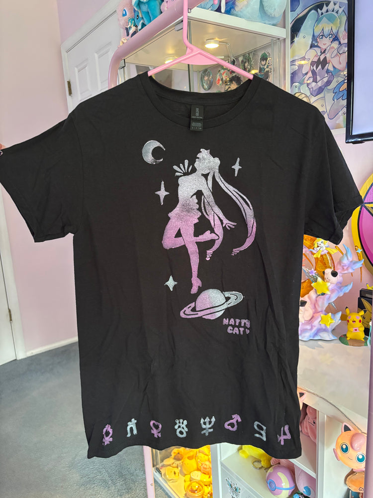 MAGICAL GIRL Pink & White Shirt - Small