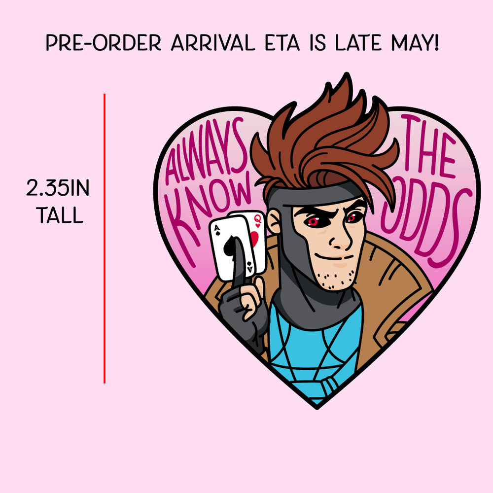PRE-ORDER Always Know the Odds Enamel Pin (LIMITED EDITION)