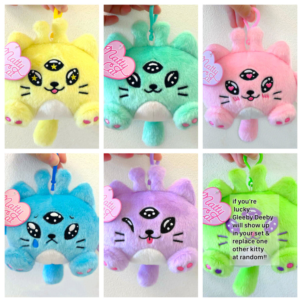 Alien Kitty Plush Keychain Blind Box