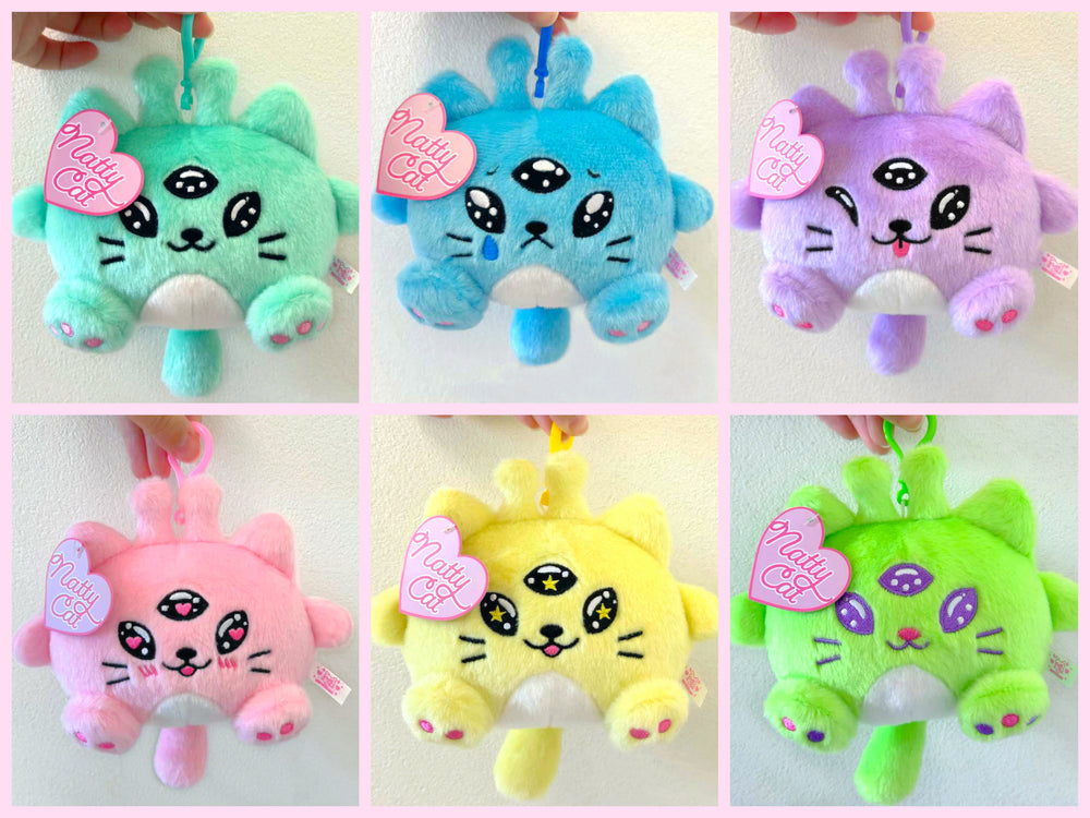 Alien Kitty Plush Keychain Blind Box