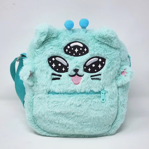 
            
                Load and play video in Gallery viewer, Alien Kitty Plush Crossbody Bag
            
        