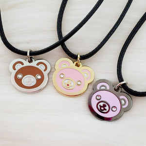 Cute Bear Charm Necklace