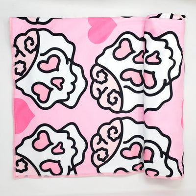 Cute Skulls Microfiber Swimming Towel!