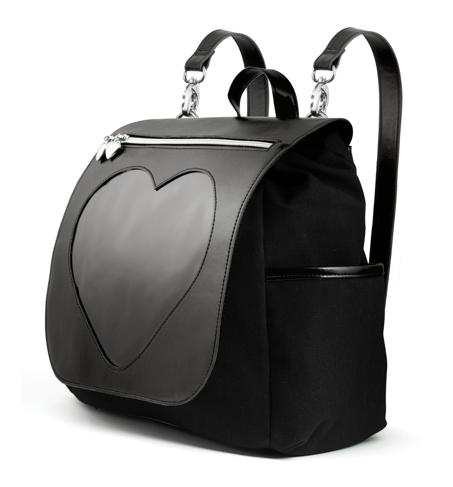 Drawstring Heart Casual Ita Bag NattyCat