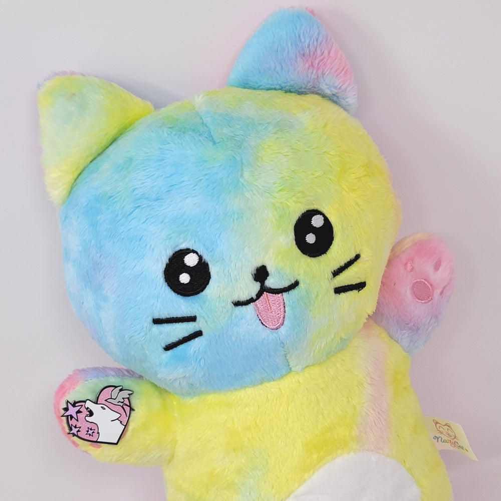 
            
                Load image into Gallery viewer, Rainbow Kitty Plush Doll
            
        