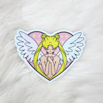 Angelic Princess Holographic Glitter Sticker