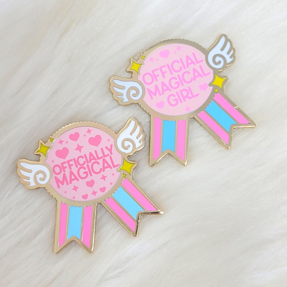 
            
                Load image into Gallery viewer, Official Magical Girl Badge Enamel Pin
            
        