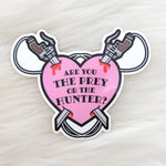 Prey or Hunter Sticker
