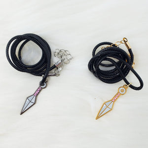 
            
                Load image into Gallery viewer, Cutie Kunai Charm Necklace
            
        