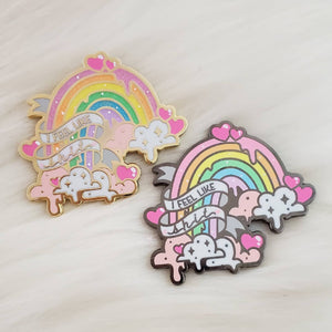
            
                Load image into Gallery viewer, SHIT Rainbow Enamel Pin
            
        