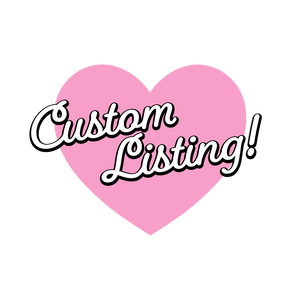 Custom Listing for AnnMarie!